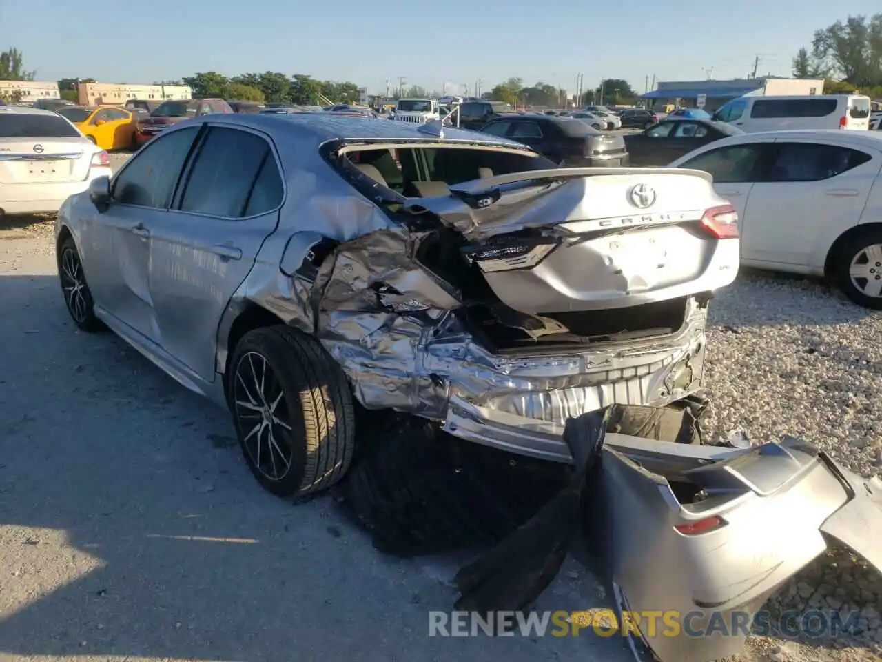 3 Photograph of a damaged car 4T1G11AK3MU553284 TOYOTA CAMRY 2021