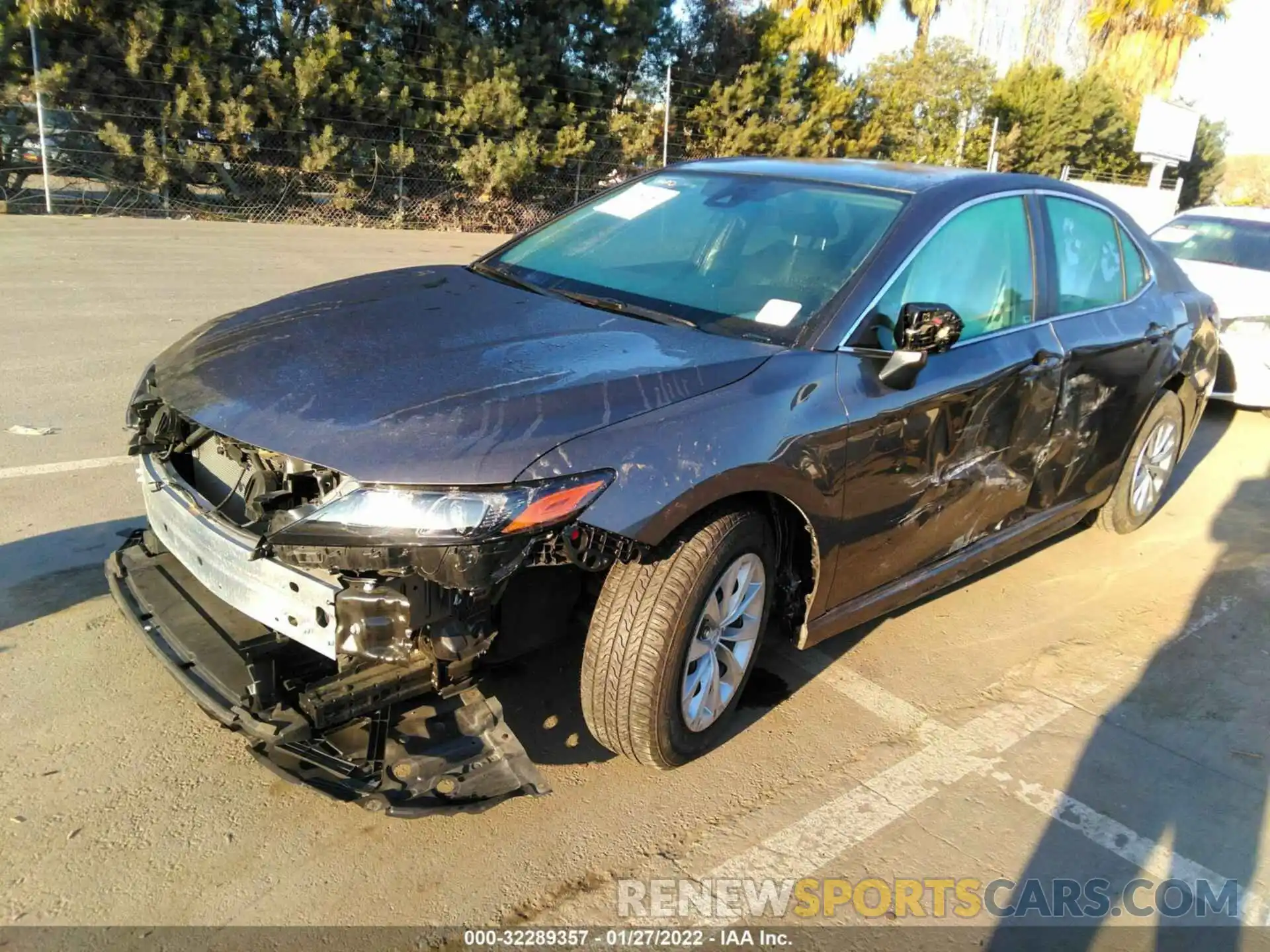 2 Photograph of a damaged car 4T1G11AK3MU556105 TOYOTA CAMRY 2021