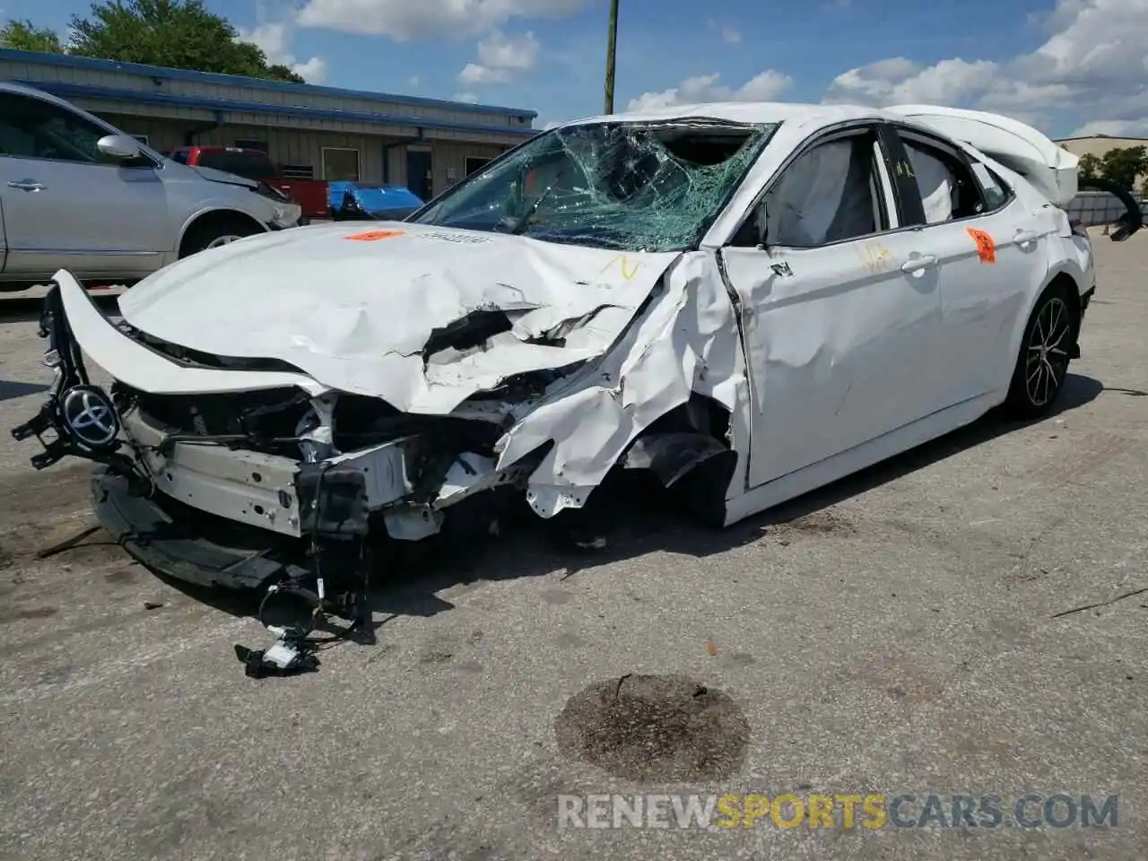 2 Photograph of a damaged car 4T1G11AK3MU557030 TOYOTA CAMRY 2021