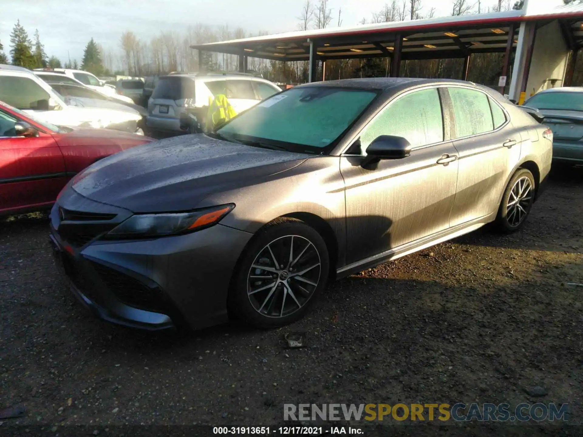 2 Photograph of a damaged car 4T1G11AK3MU559831 TOYOTA CAMRY 2021