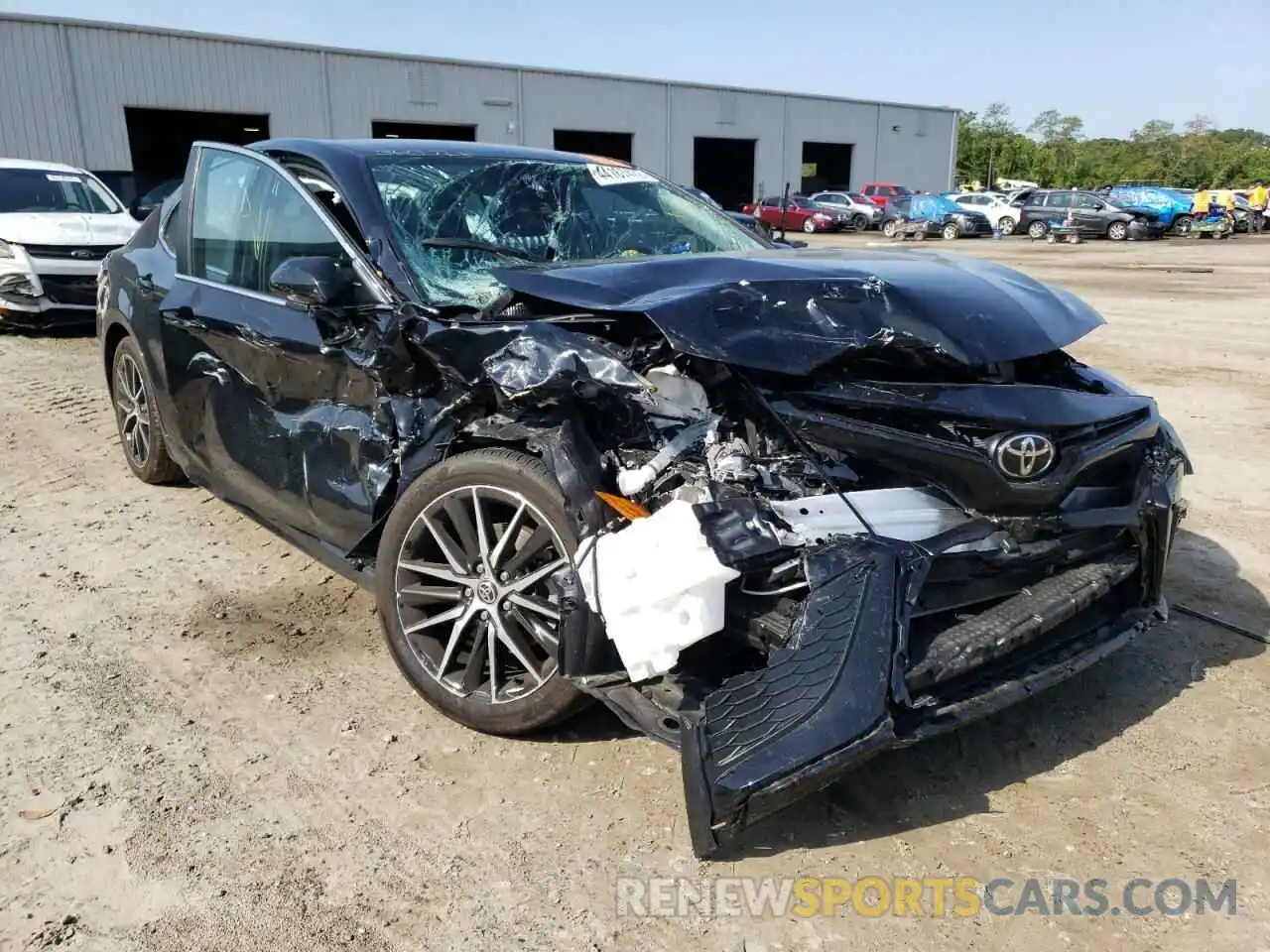 1 Photograph of a damaged car 4T1G11AK3MU562065 TOYOTA CAMRY 2021