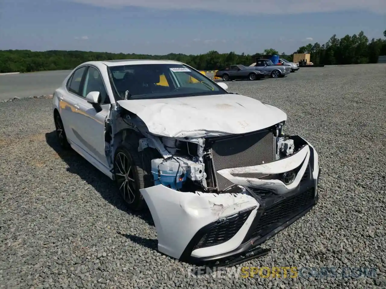 1 Photograph of a damaged car 4T1G11AK3MU564396 TOYOTA CAMRY 2021