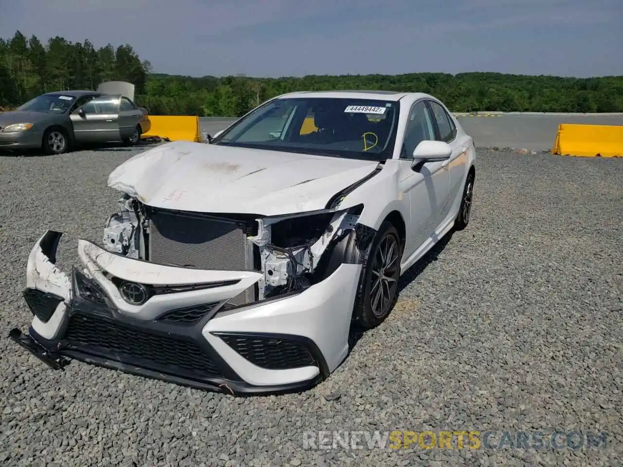 2 Photograph of a damaged car 4T1G11AK3MU564396 TOYOTA CAMRY 2021