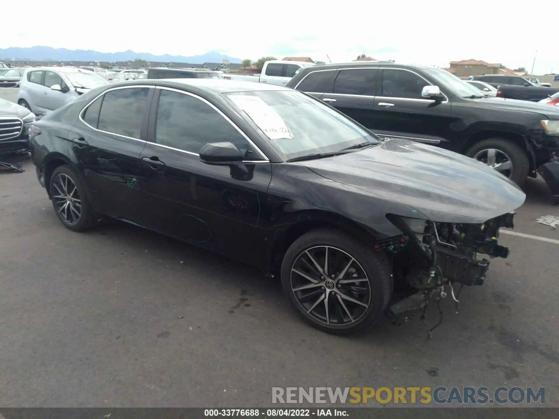 1 Photograph of a damaged car 4T1G11AK3MU565712 TOYOTA CAMRY 2021