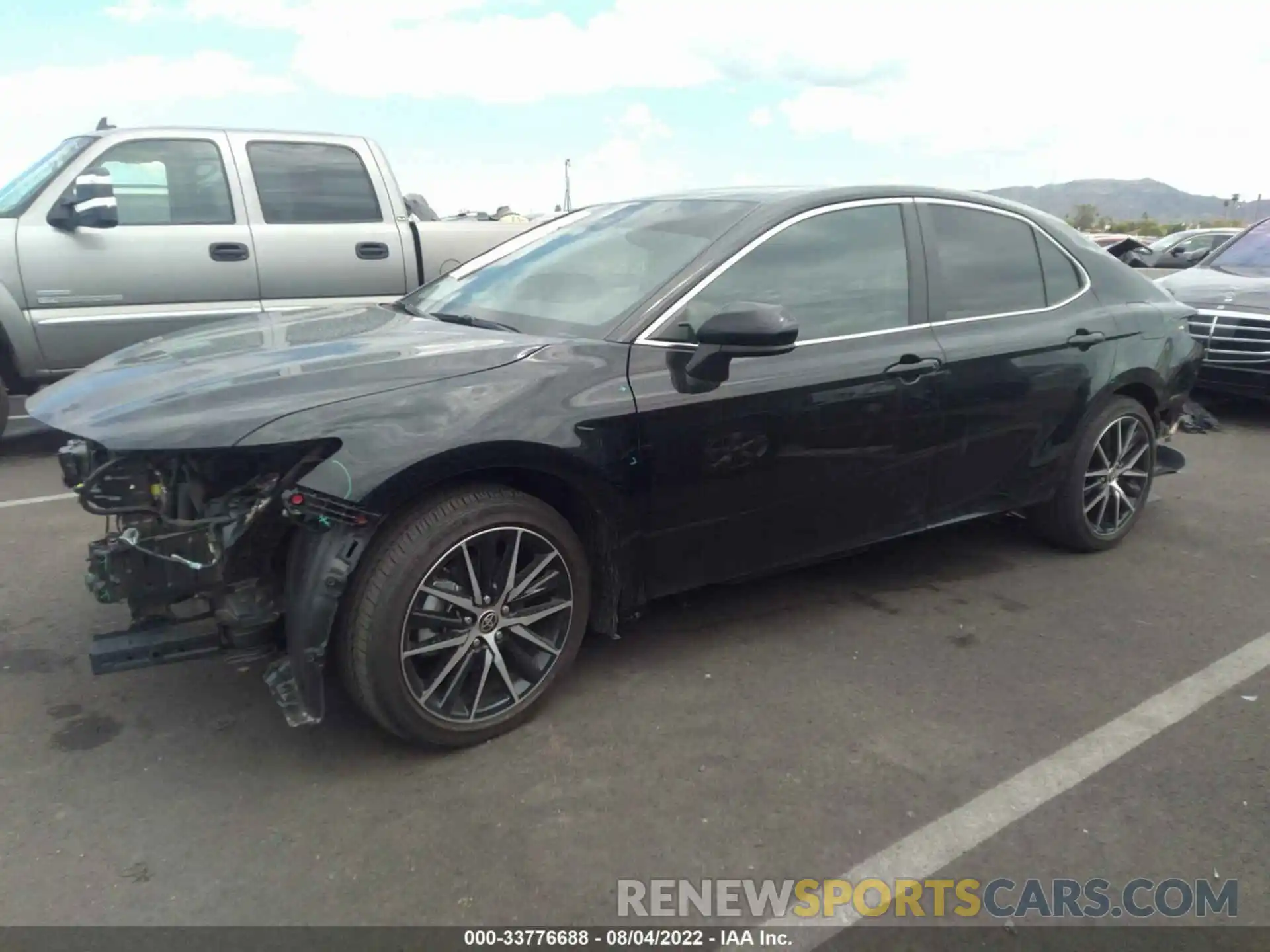 2 Photograph of a damaged car 4T1G11AK3MU565712 TOYOTA CAMRY 2021