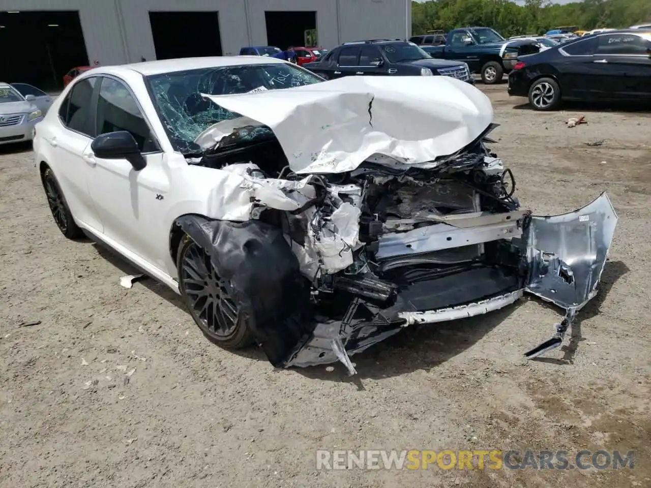 1 Photograph of a damaged car 4T1G11AK3MU570733 TOYOTA CAMRY 2021