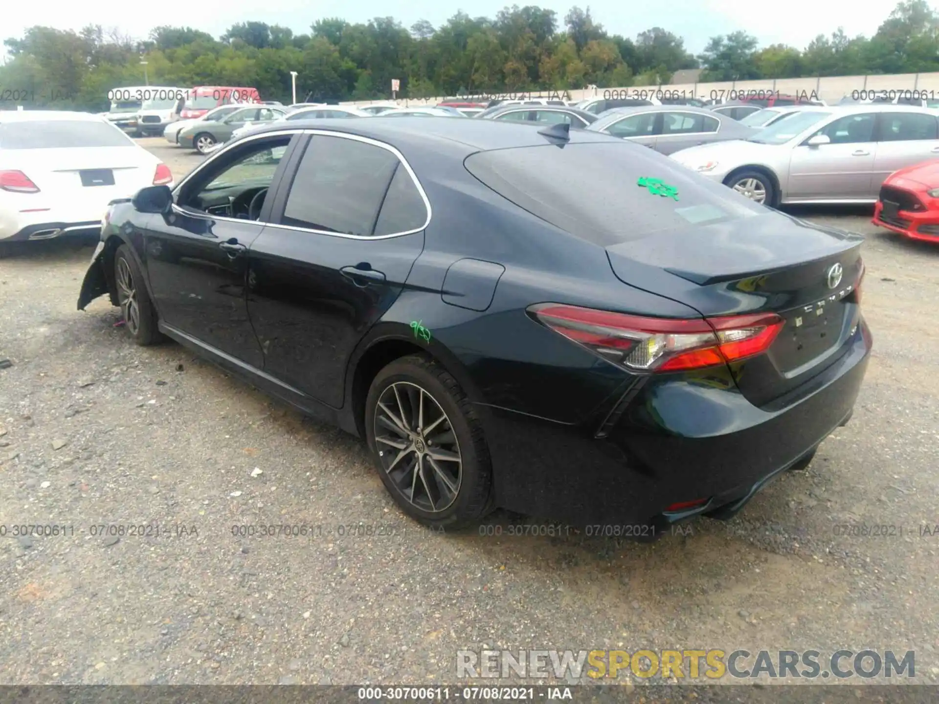 3 Photograph of a damaged car 4T1G11AK3MU571994 TOYOTA CAMRY 2021