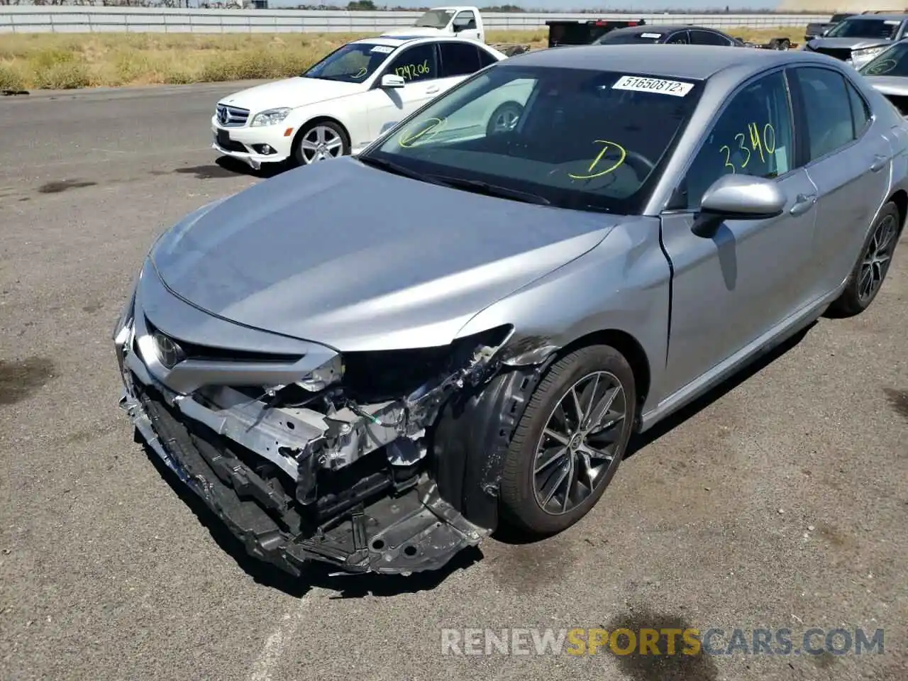 9 Photograph of a damaged car 4T1G11AK3MU577939 TOYOTA CAMRY 2021