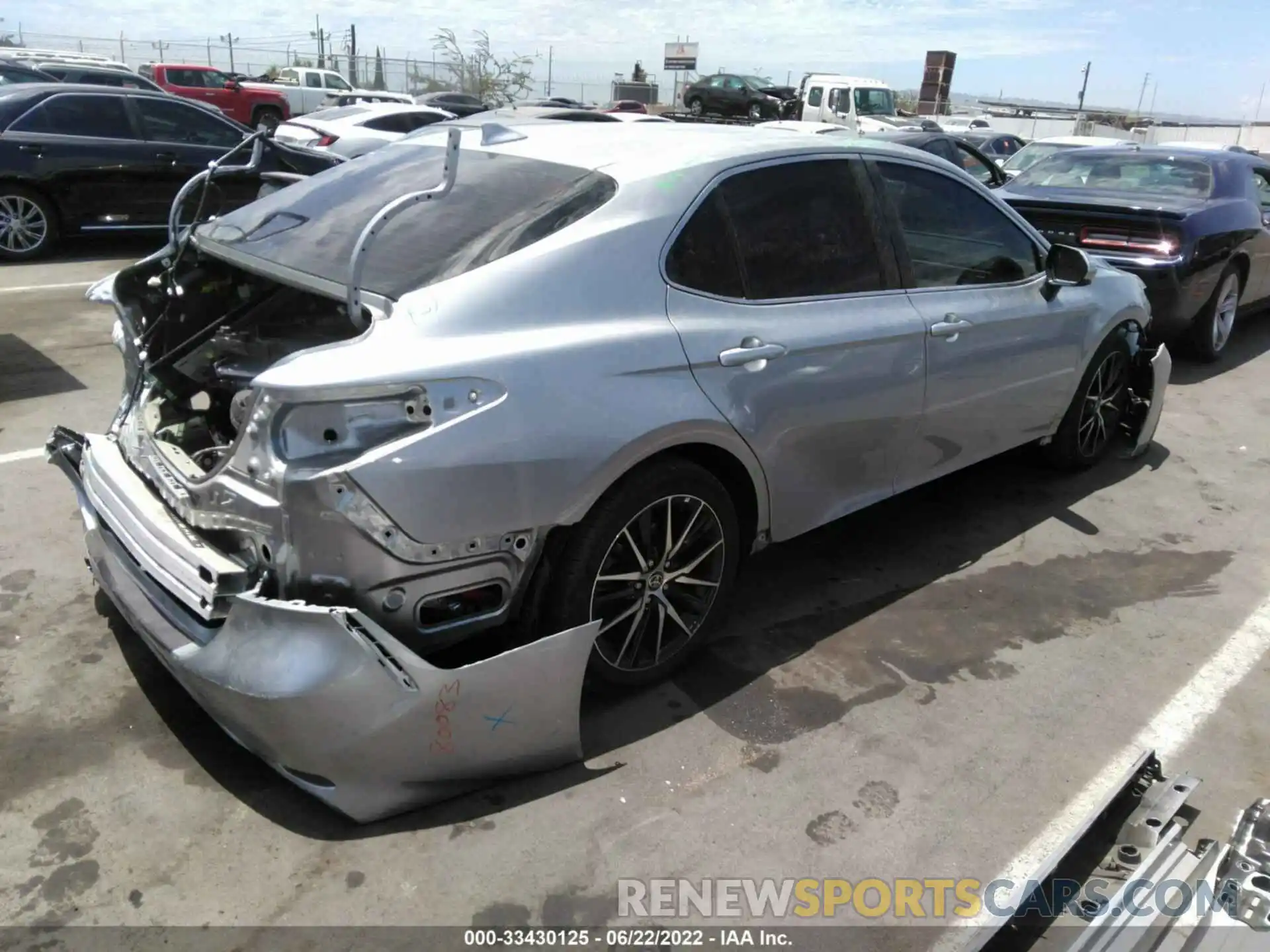 4 Photograph of a damaged car 4T1G11AK3MU578220 TOYOTA CAMRY 2021