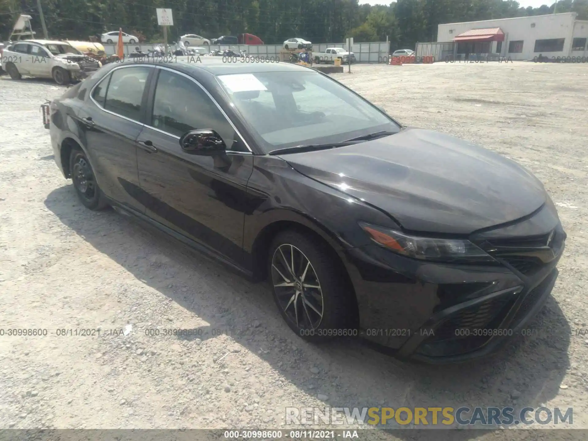 1 Photograph of a damaged car 4T1G11AK3MU583868 TOYOTA CAMRY 2021