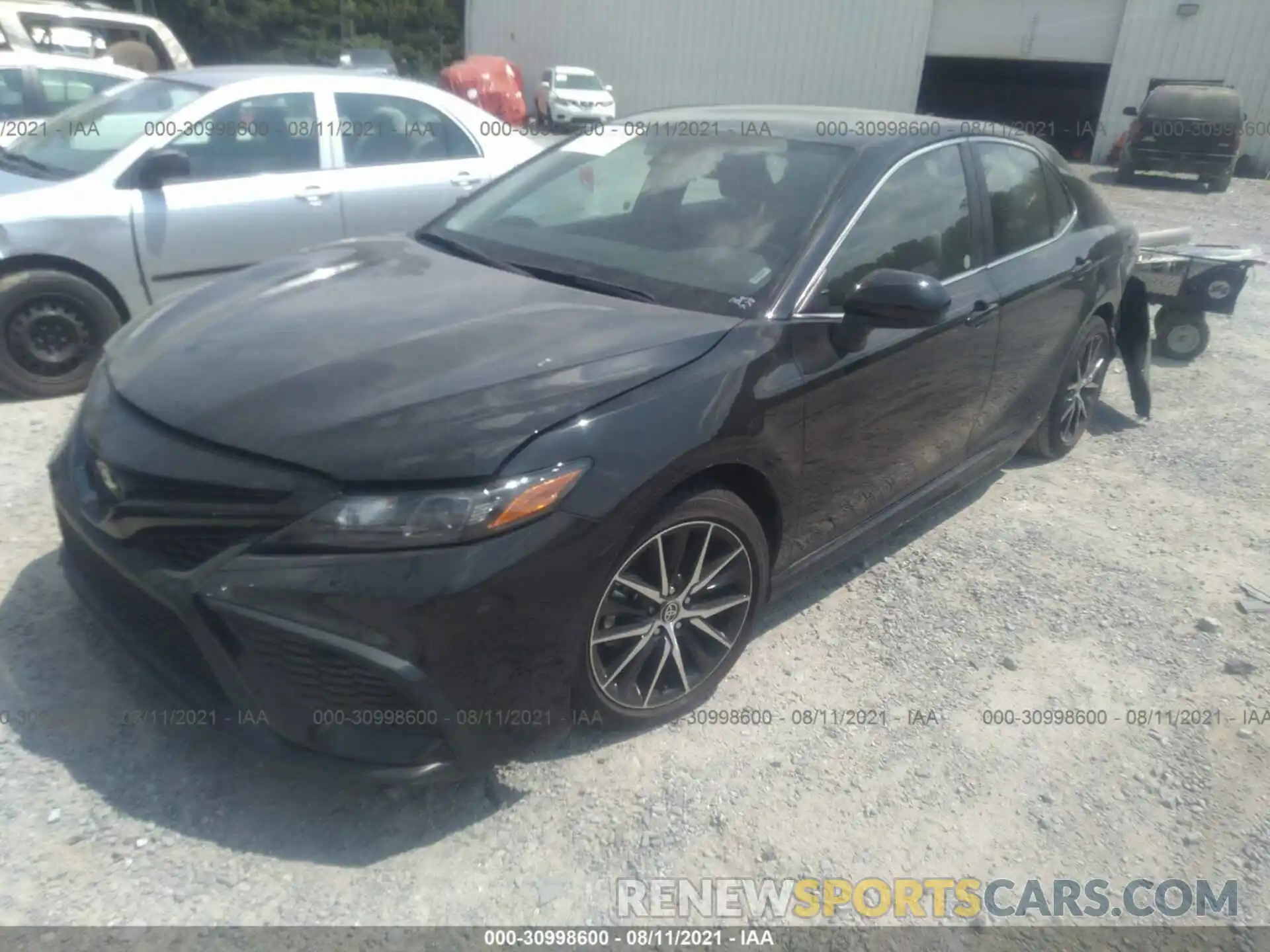 2 Photograph of a damaged car 4T1G11AK3MU583868 TOYOTA CAMRY 2021