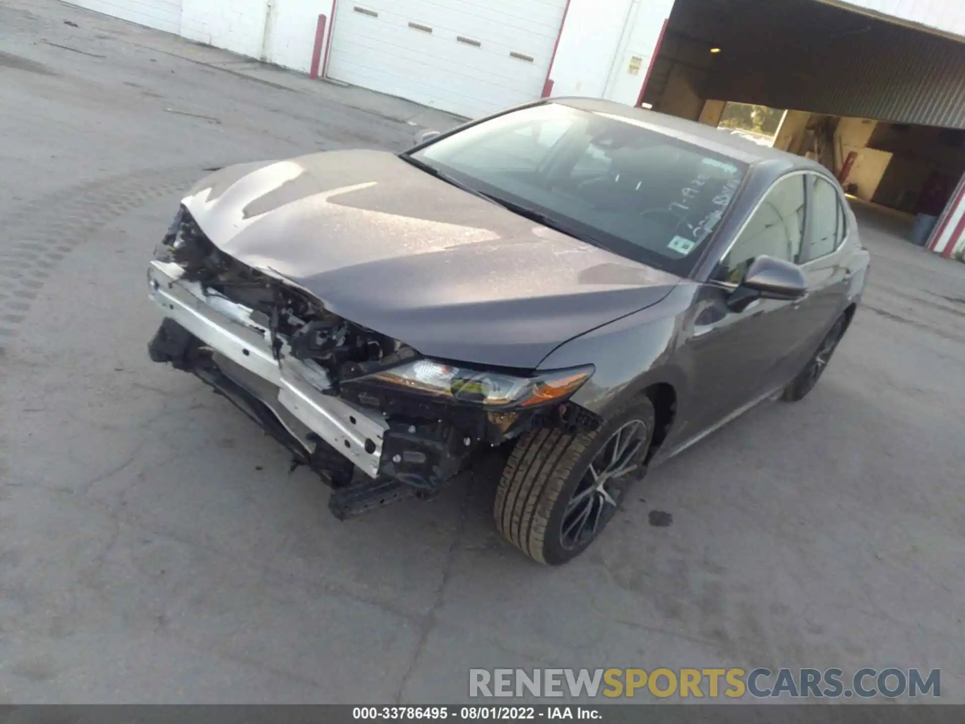 2 Photograph of a damaged car 4T1G11AK3MU587886 TOYOTA CAMRY 2021