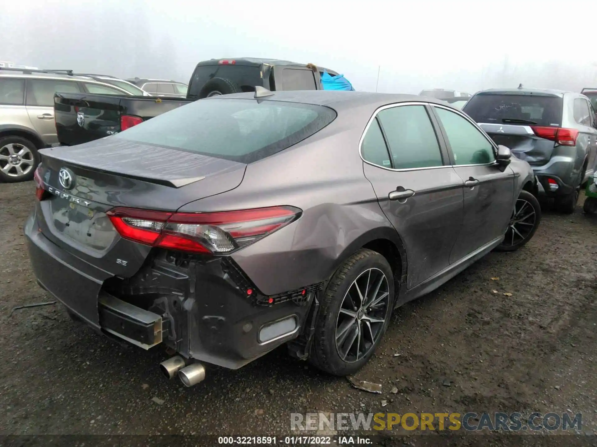 4 Photograph of a damaged car 4T1G11AK3MU589122 TOYOTA CAMRY 2021