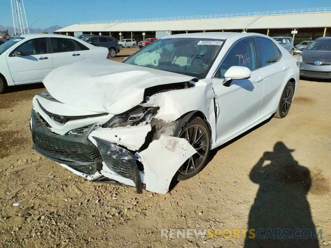 9 Photograph of a damaged car 4T1G11AK3MU589671 TOYOTA CAMRY 2021