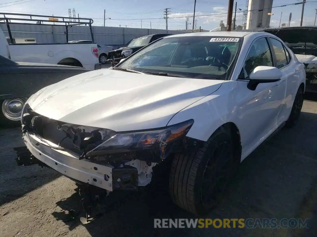 2 Photograph of a damaged car 4T1G11AK3MU595342 TOYOTA CAMRY 2021