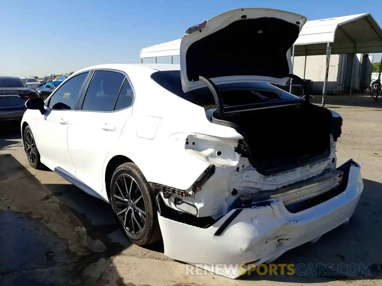 3 Photograph of a damaged car 4T1G11AK3MU599939 TOYOTA CAMRY 2021