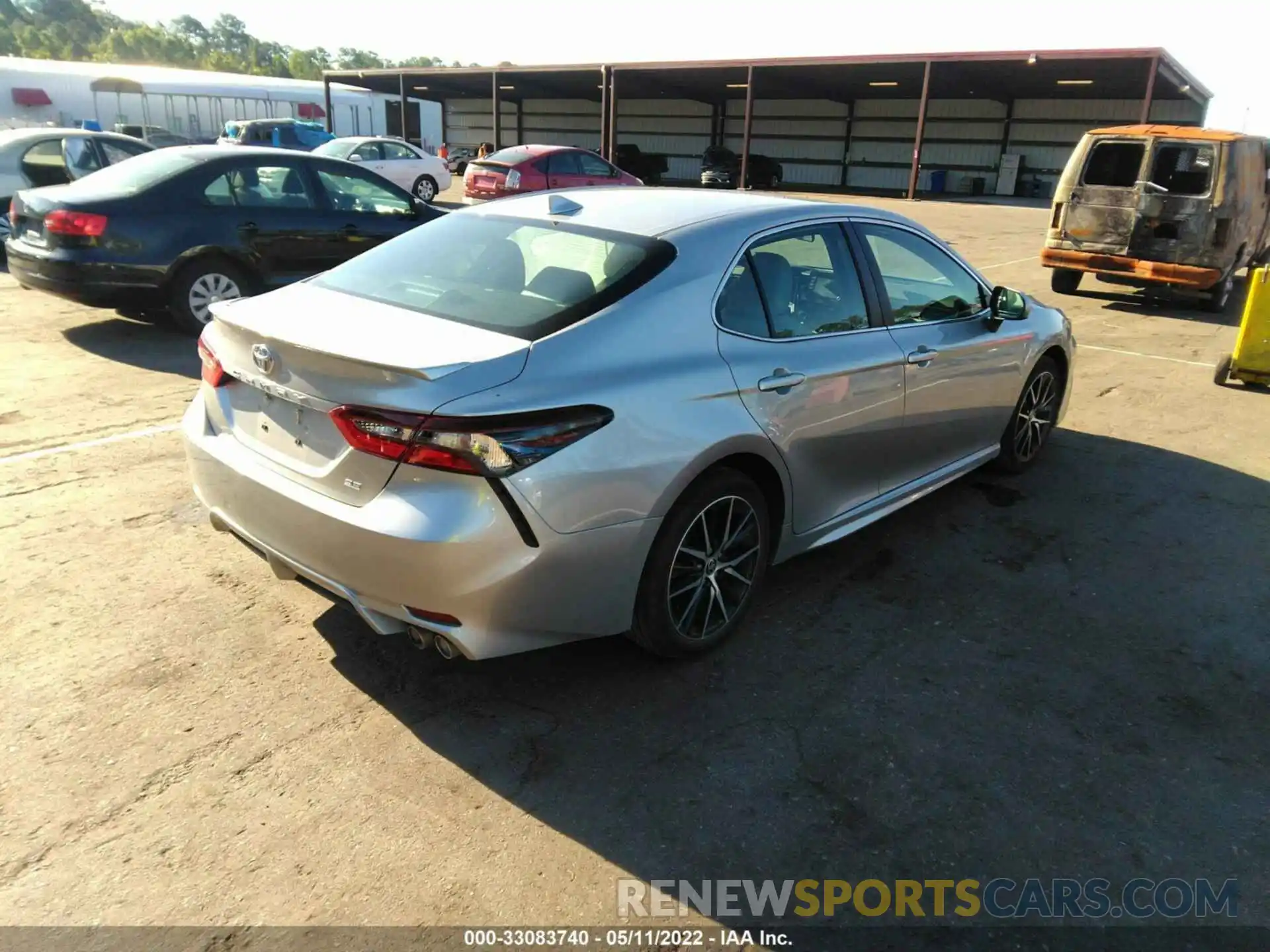 4 Photograph of a damaged car 4T1G11AK3MU601446 TOYOTA CAMRY 2021