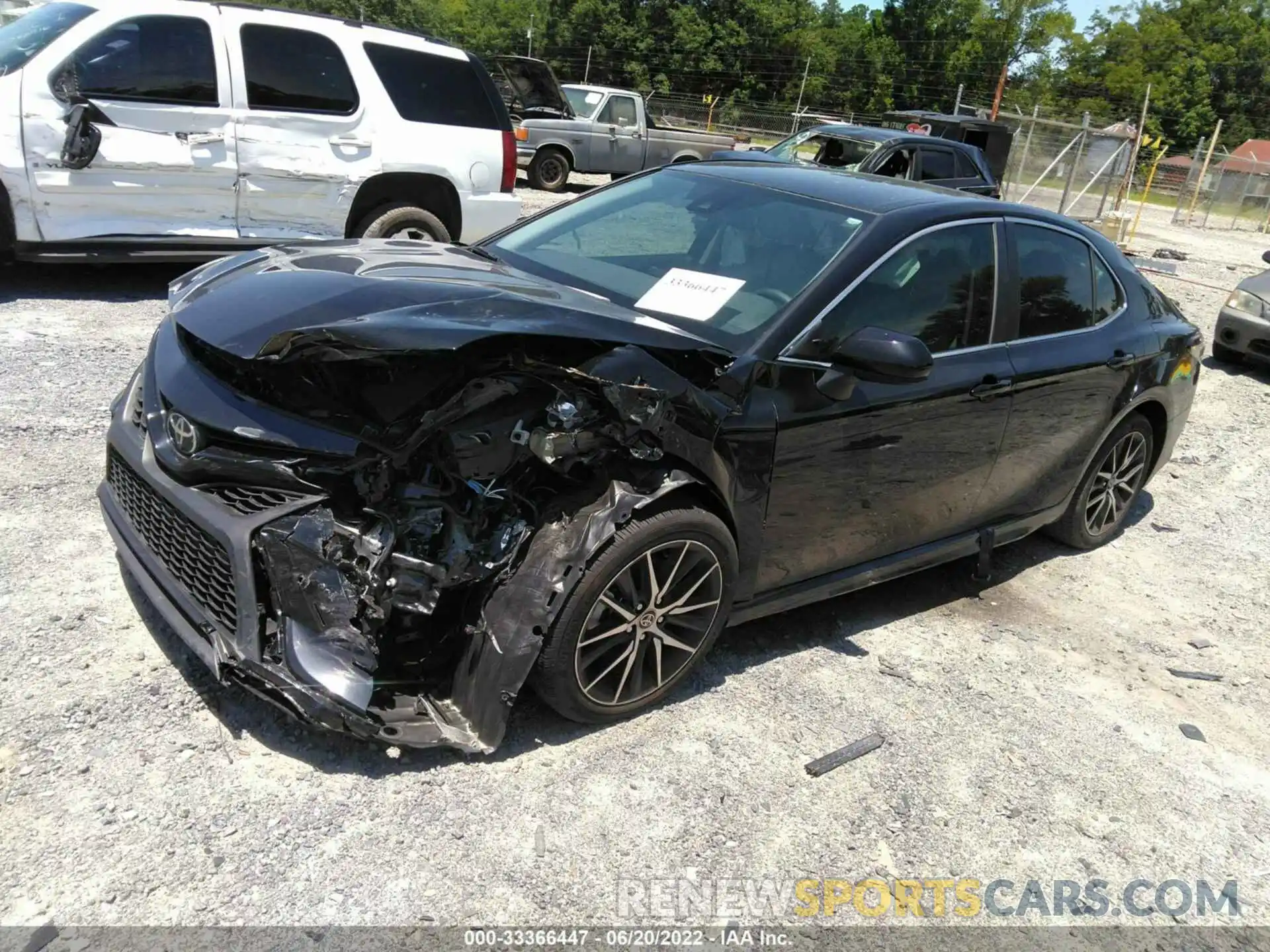 2 Photograph of a damaged car 4T1G11AK3MU607683 TOYOTA CAMRY 2021