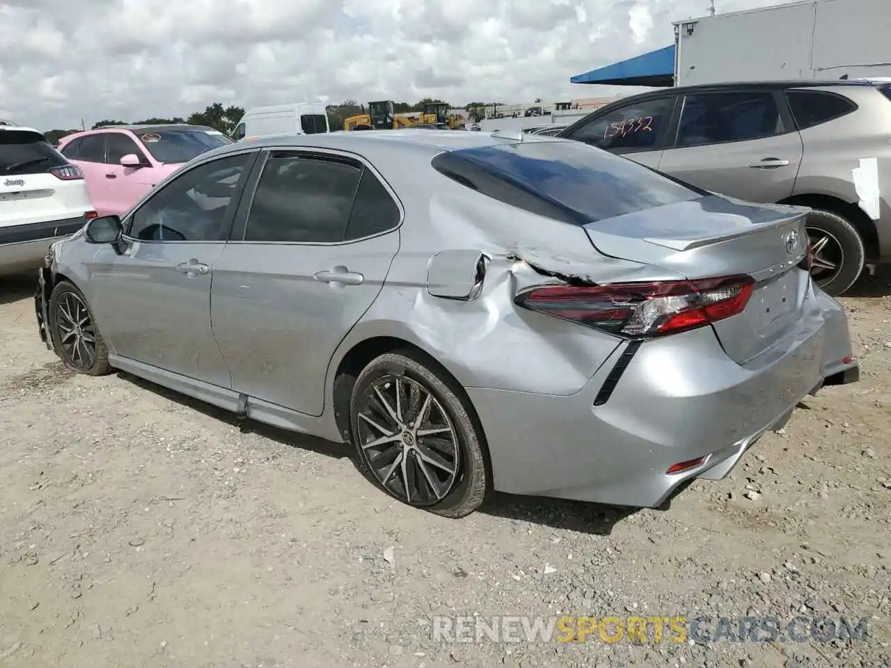 2 Photograph of a damaged car 4T1G11AK3MU612088 TOYOTA CAMRY 2021