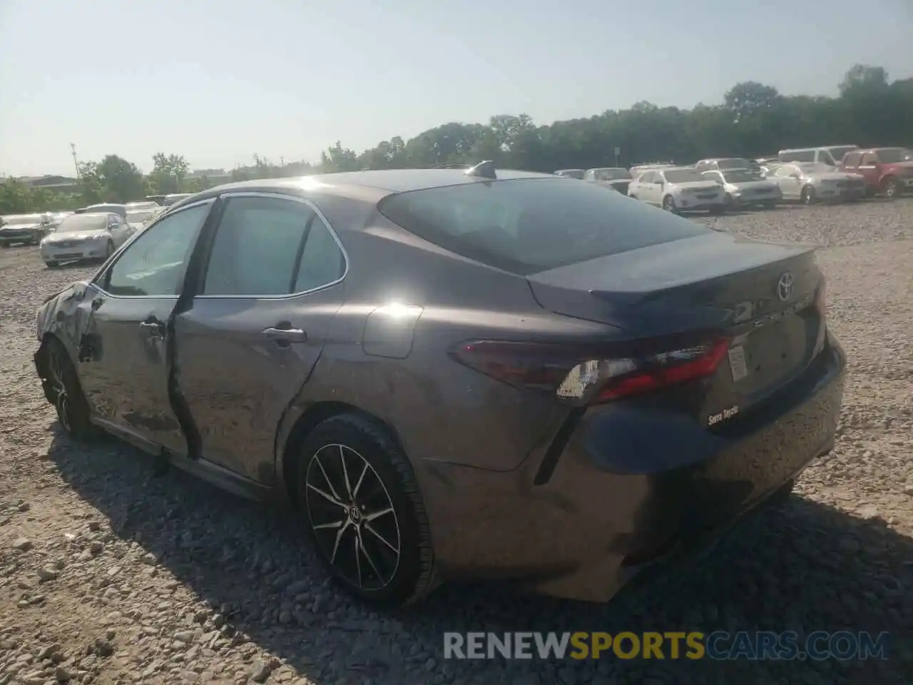 3 Photograph of a damaged car 4T1G11AK3MU613077 TOYOTA CAMRY 2021