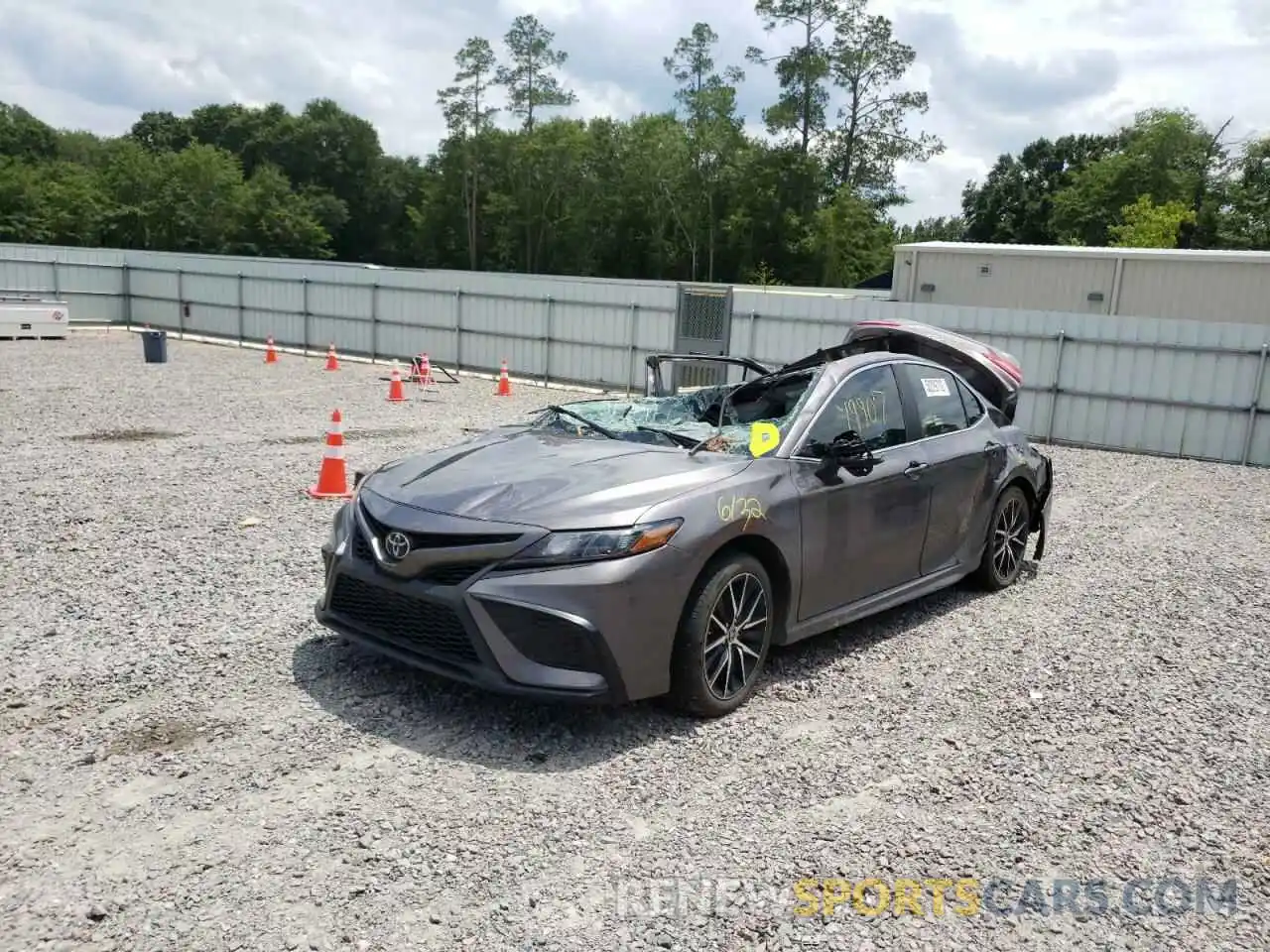 2 Photograph of a damaged car 4T1G11AK4MU408111 TOYOTA CAMRY 2021