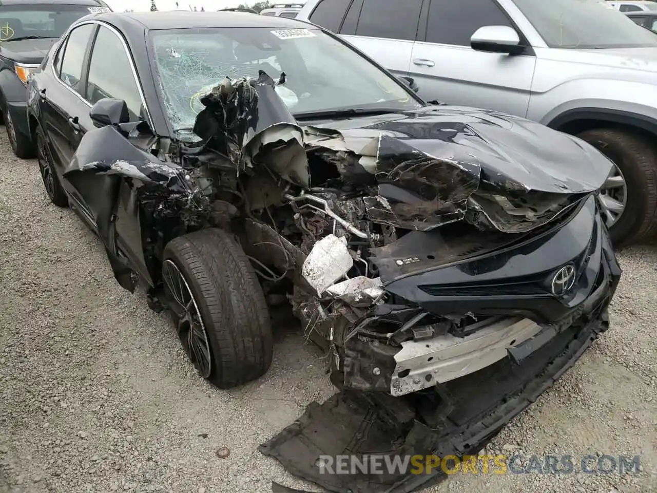 1 Photograph of a damaged car 4T1G11AK4MU408836 TOYOTA CAMRY 2021