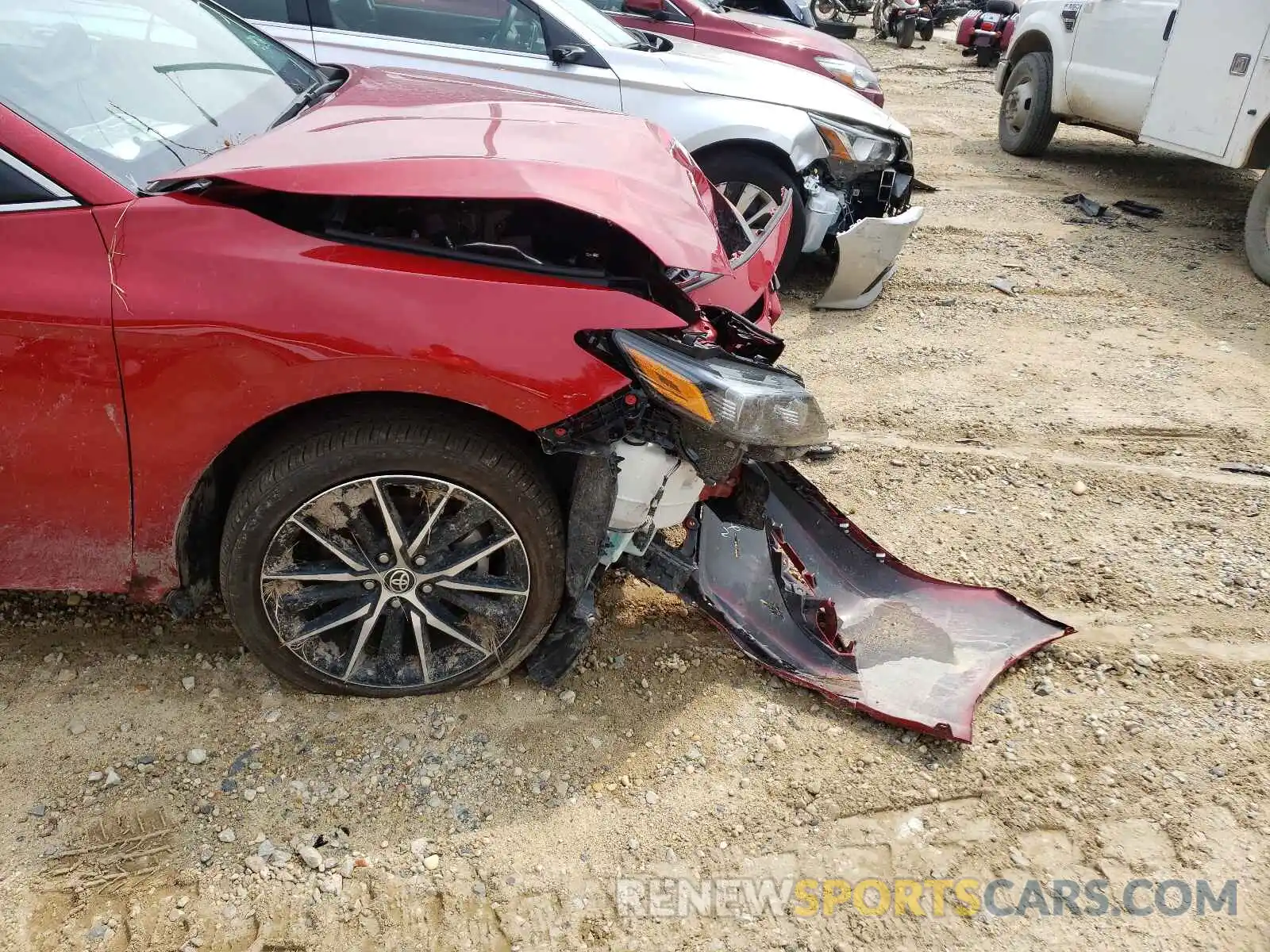 9 Photograph of a damaged car 4T1G11AK4MU410702 TOYOTA CAMRY 2021