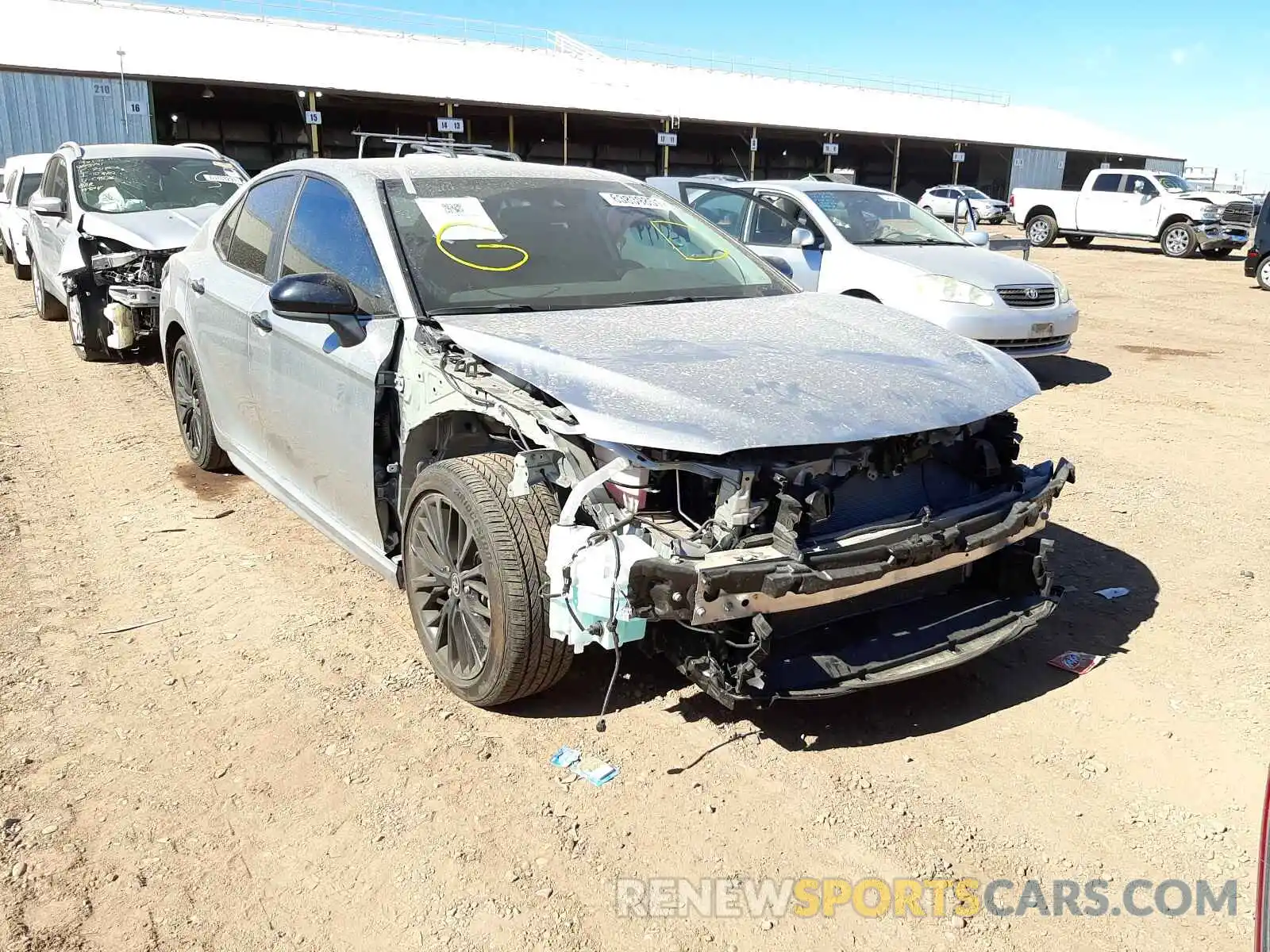 1 Photograph of a damaged car 4T1G11AK4MU410862 TOYOTA CAMRY 2021