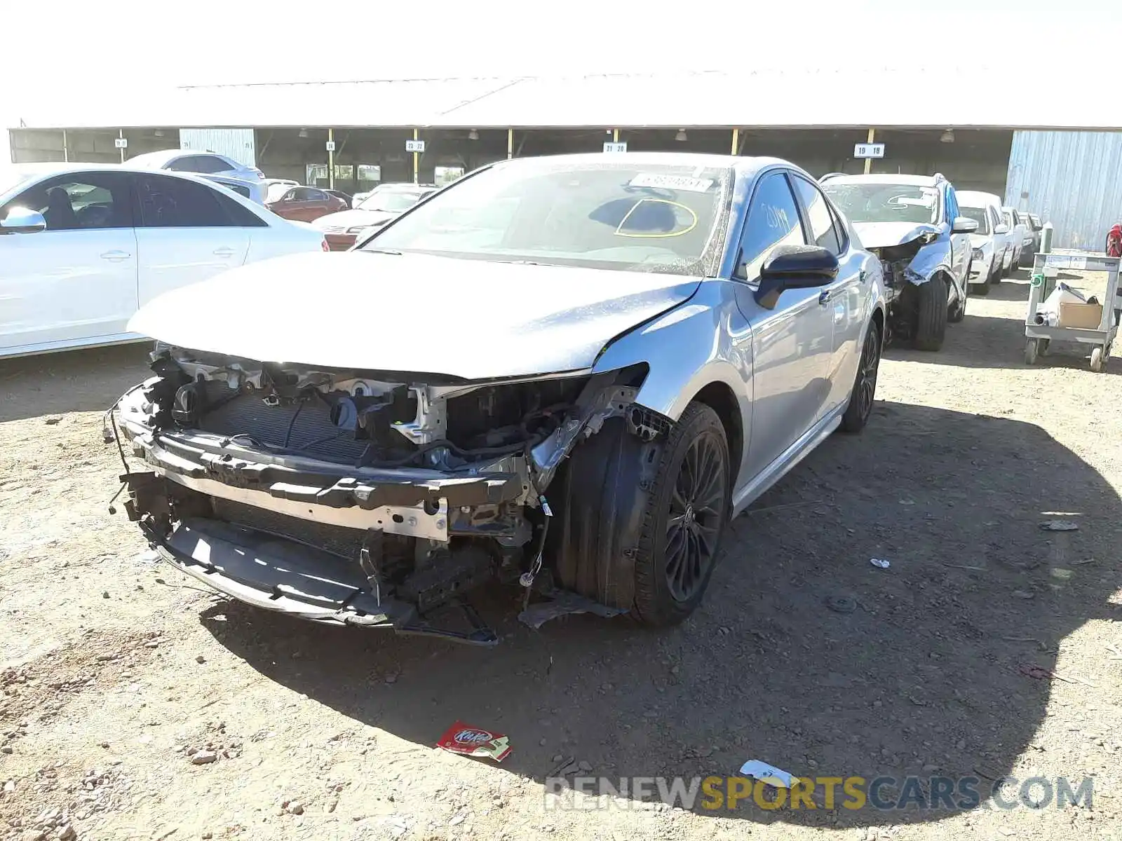 2 Photograph of a damaged car 4T1G11AK4MU410862 TOYOTA CAMRY 2021