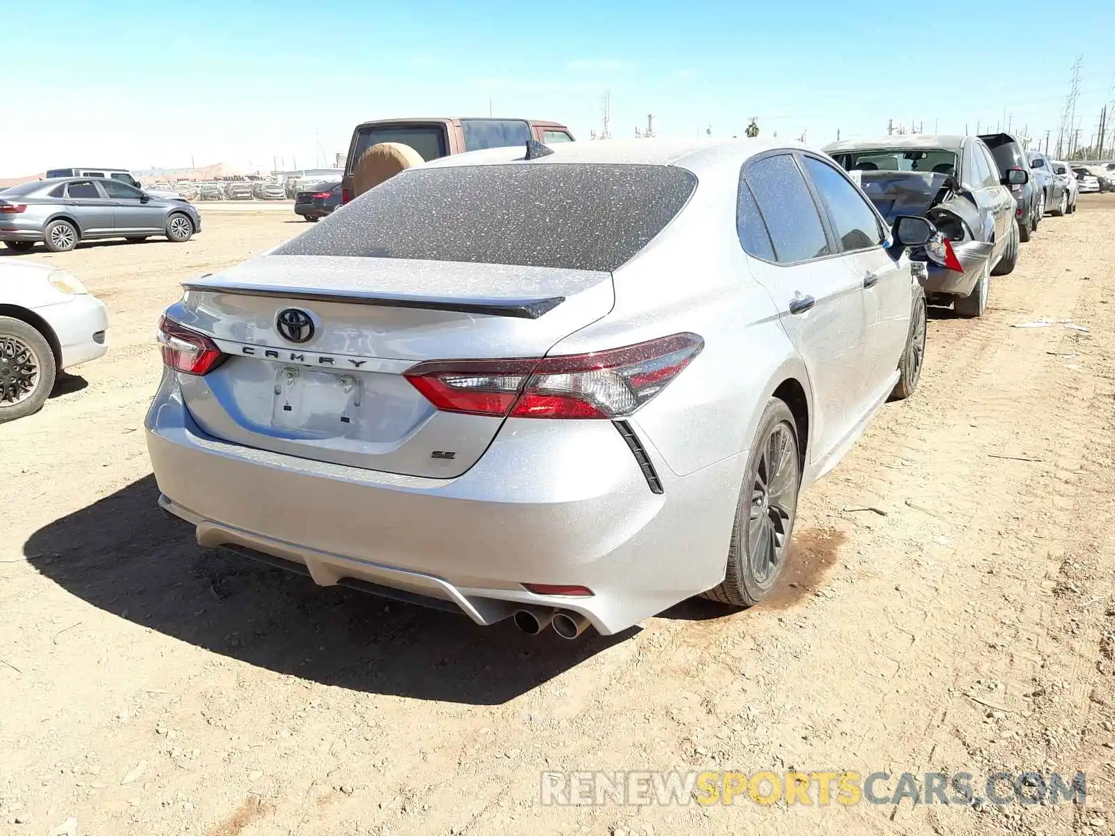 4 Photograph of a damaged car 4T1G11AK4MU410862 TOYOTA CAMRY 2021