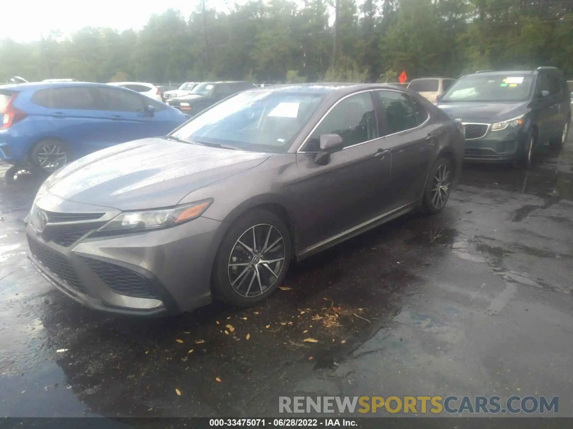 2 Photograph of a damaged car 4T1G11AK4MU411638 TOYOTA CAMRY 2021