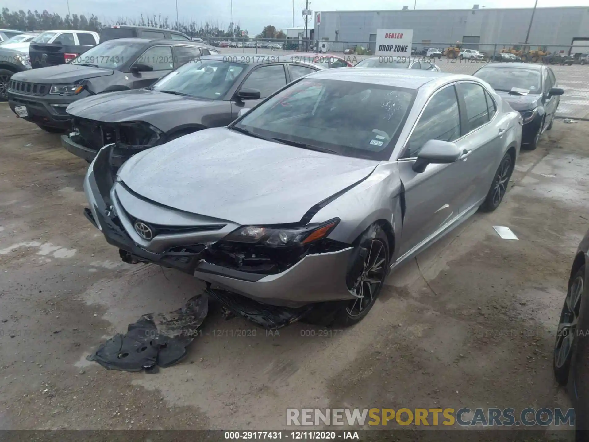 2 Photograph of a damaged car 4T1G11AK4MU411817 TOYOTA CAMRY 2021