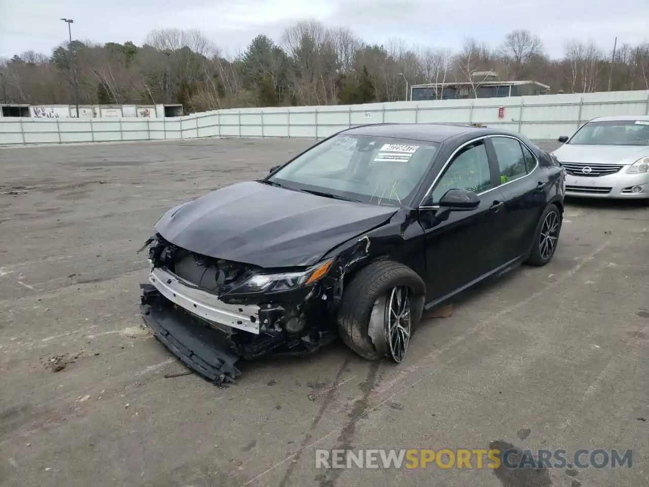 2 Photograph of a damaged car 4T1G11AK4MU415155 TOYOTA CAMRY 2021