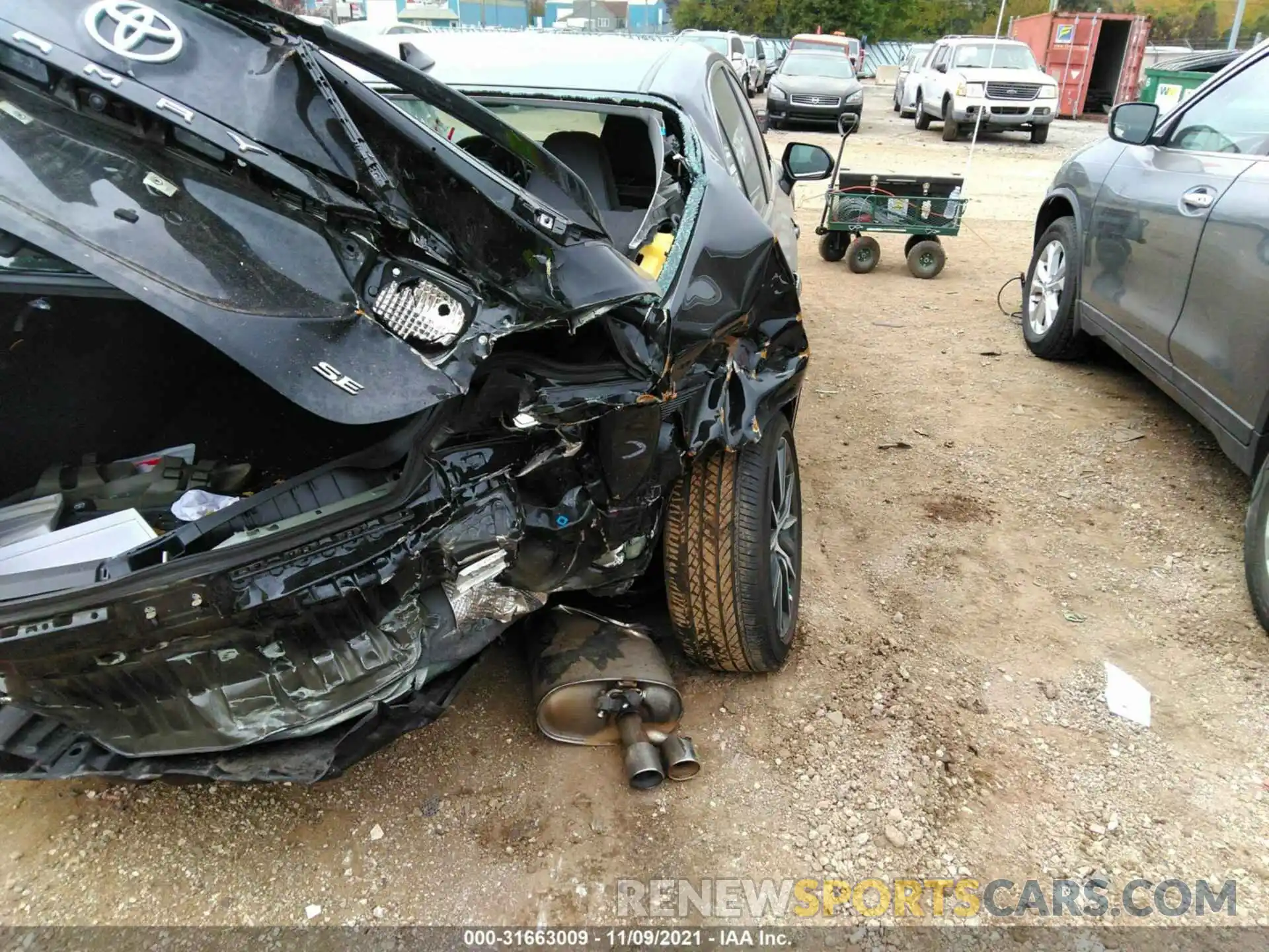 6 Photograph of a damaged car 4T1G11AK4MU423756 TOYOTA CAMRY 2021