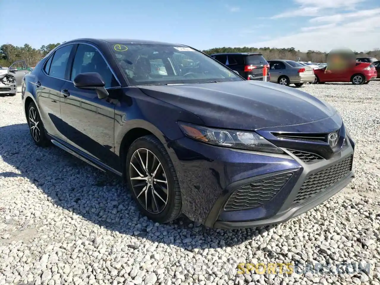 1 Photograph of a damaged car 4T1G11AK4MU423806 TOYOTA CAMRY 2021