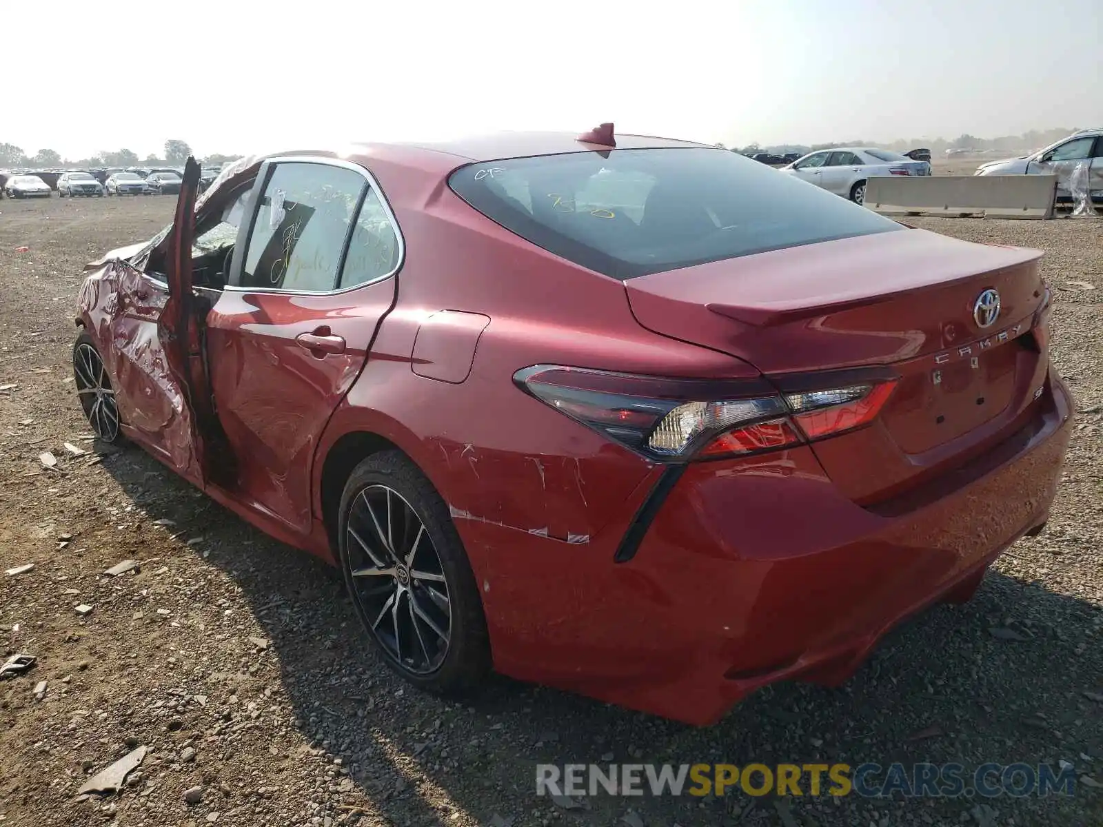 3 Photograph of a damaged car 4T1G11AK4MU424891 TOYOTA CAMRY 2021