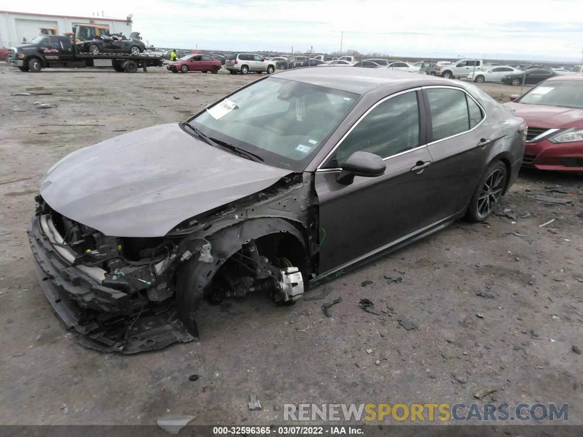 2 Photograph of a damaged car 4T1G11AK4MU426544 TOYOTA CAMRY 2021