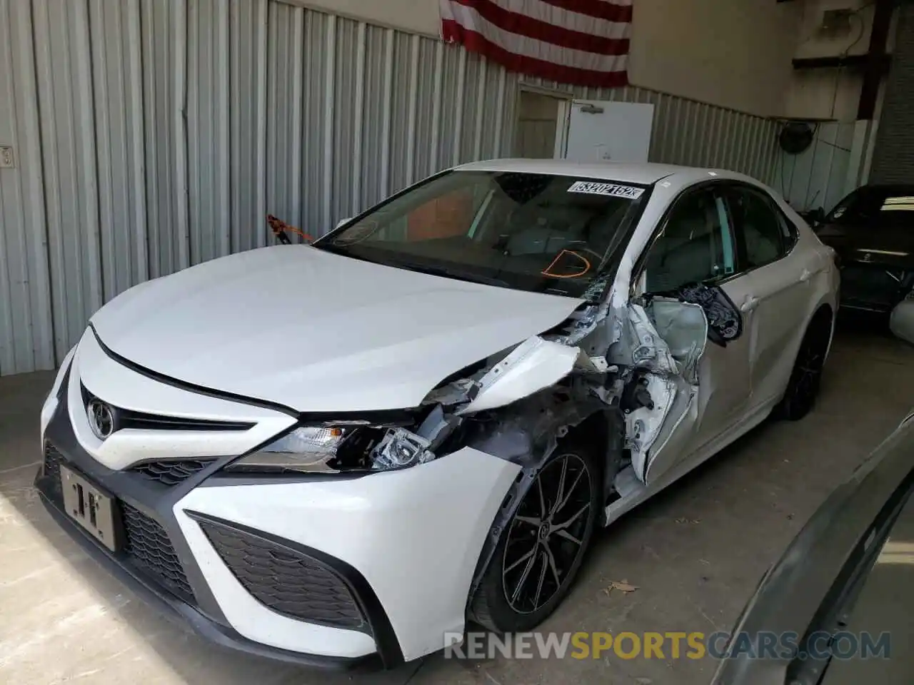 2 Photograph of a damaged car 4T1G11AK4MU429198 TOYOTA CAMRY 2021