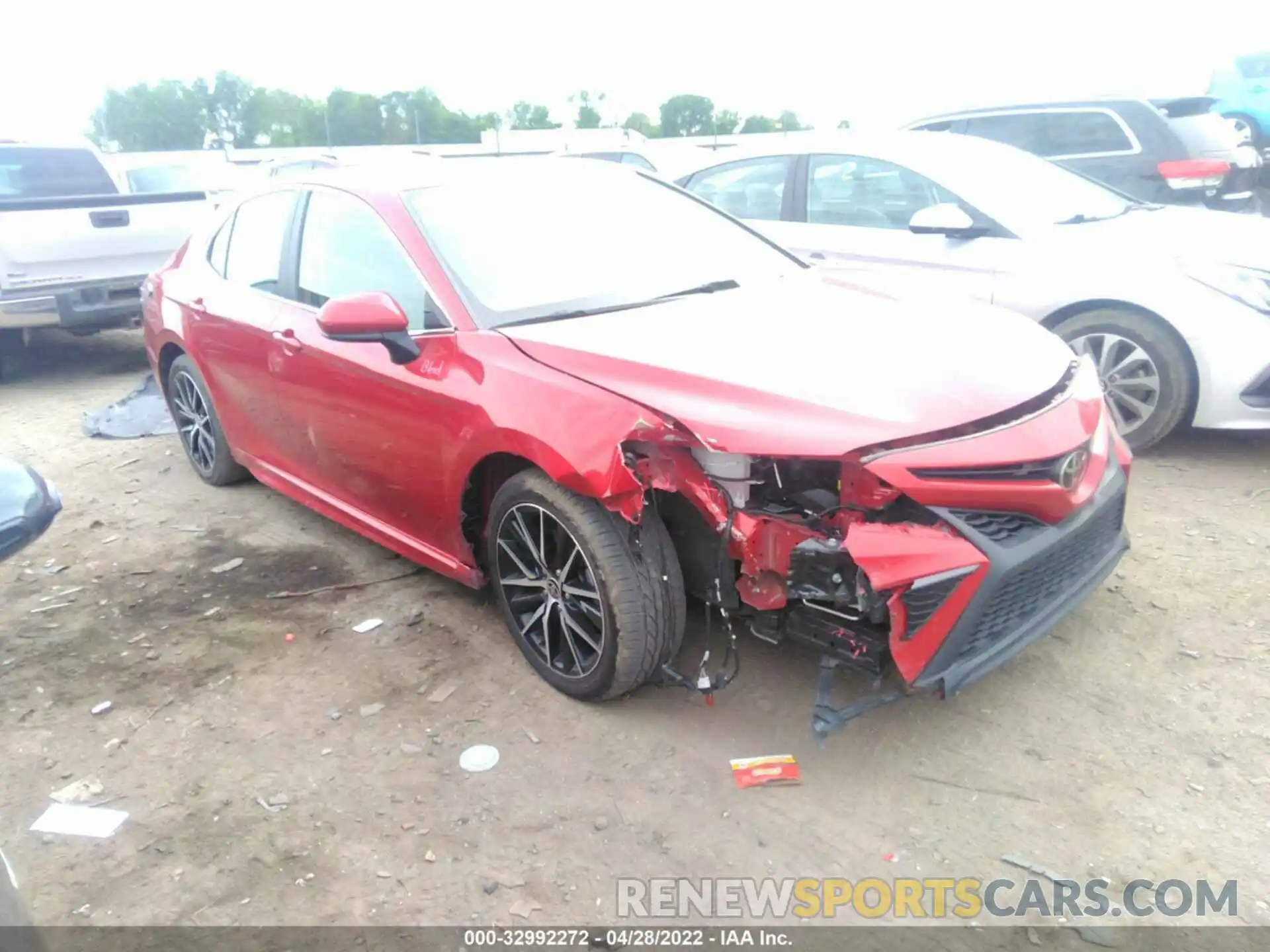 1 Photograph of a damaged car 4T1G11AK4MU429802 TOYOTA CAMRY 2021