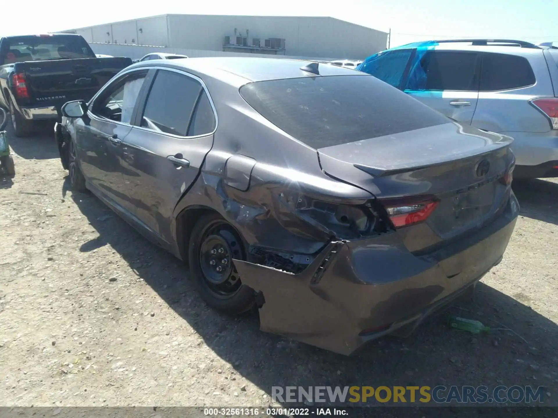 3 Photograph of a damaged car 4T1G11AK4MU431503 TOYOTA CAMRY 2021