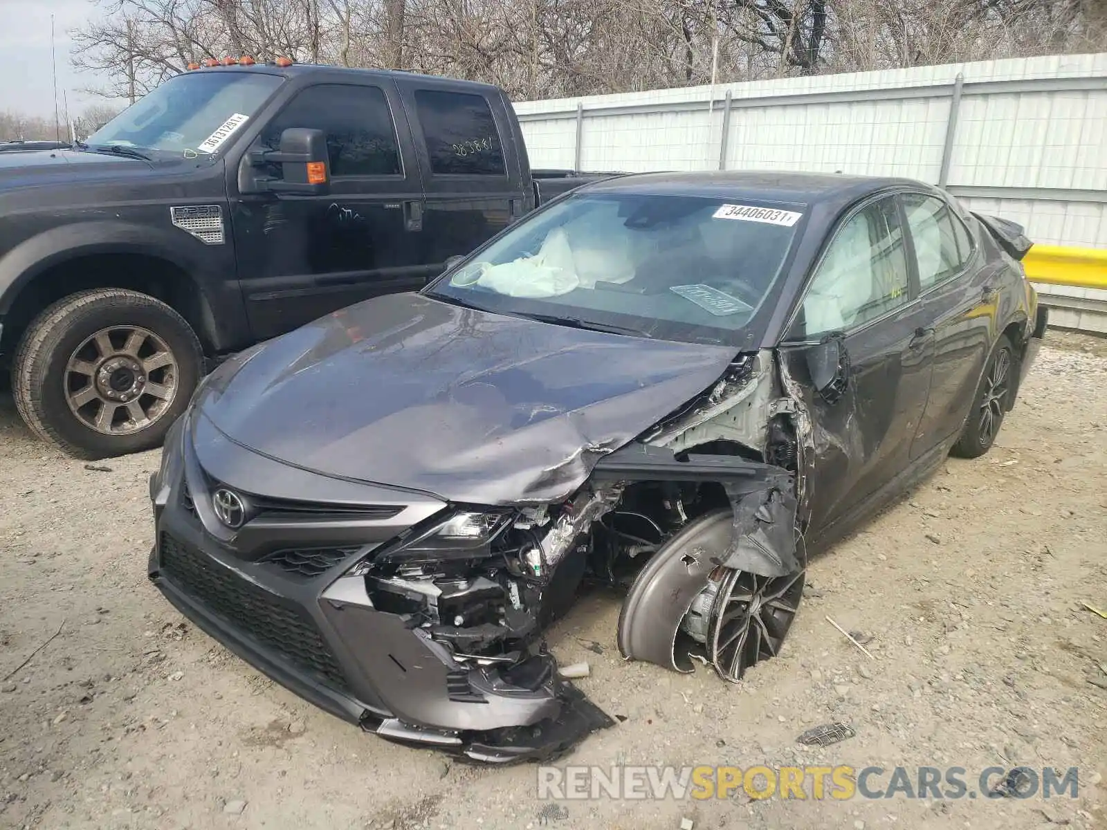 2 Photograph of a damaged car 4T1G11AK4MU432814 TOYOTA CAMRY 2021