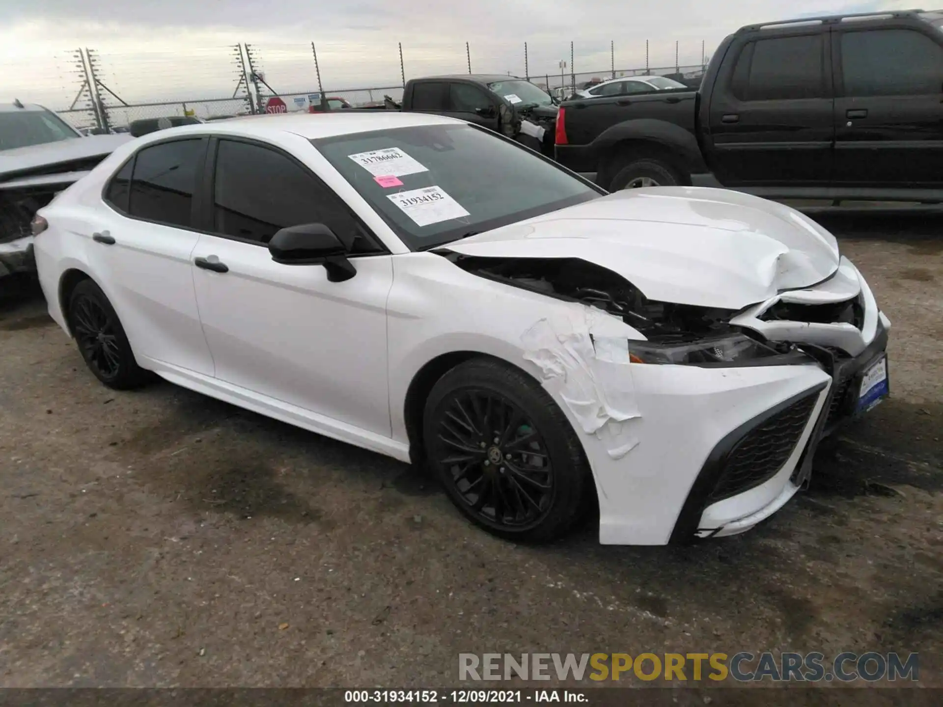 1 Photograph of a damaged car 4T1G11AK4MU436748 TOYOTA CAMRY 2021