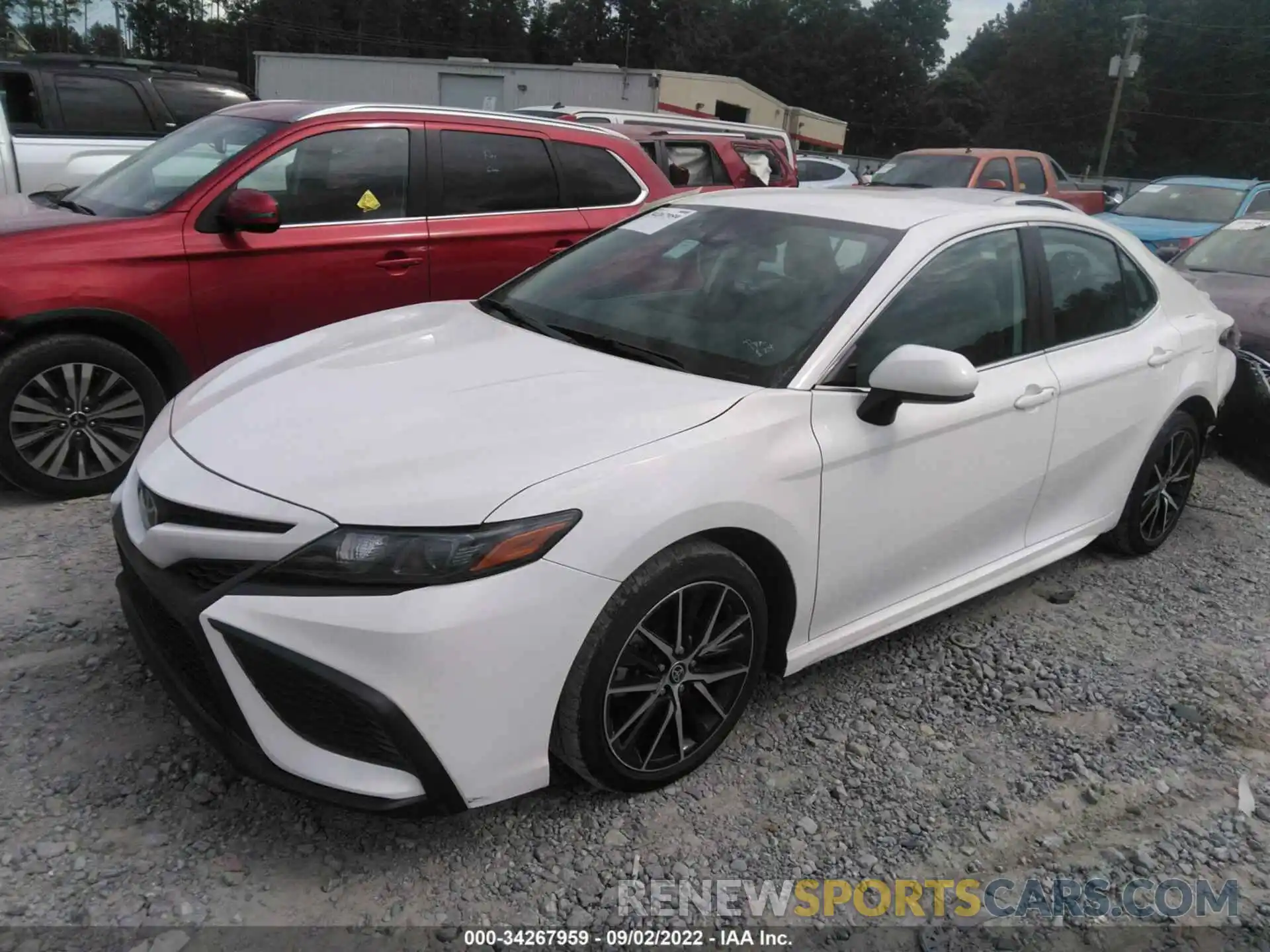 2 Photograph of a damaged car 4T1G11AK4MU438161 TOYOTA CAMRY 2021