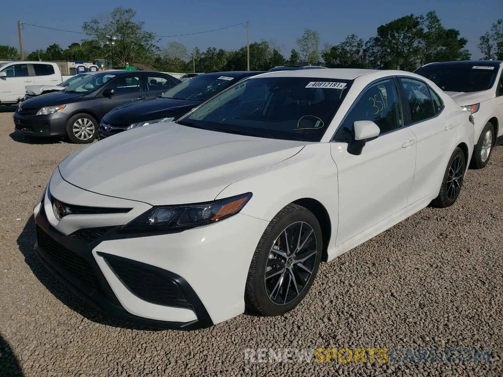 2 Photograph of a damaged car 4T1G11AK4MU438614 TOYOTA CAMRY 2021