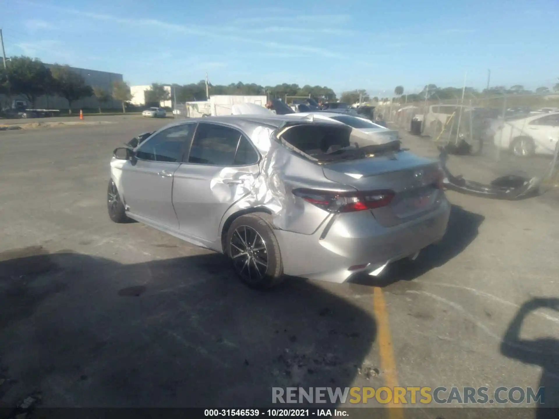 3 Photograph of a damaged car 4T1G11AK4MU442310 TOYOTA CAMRY 2021