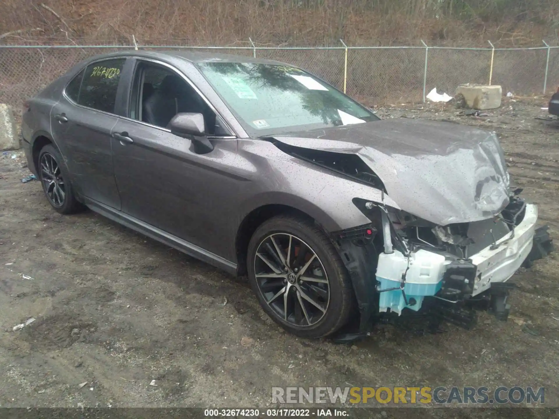 1 Photograph of a damaged car 4T1G11AK4MU446129 TOYOTA CAMRY 2021