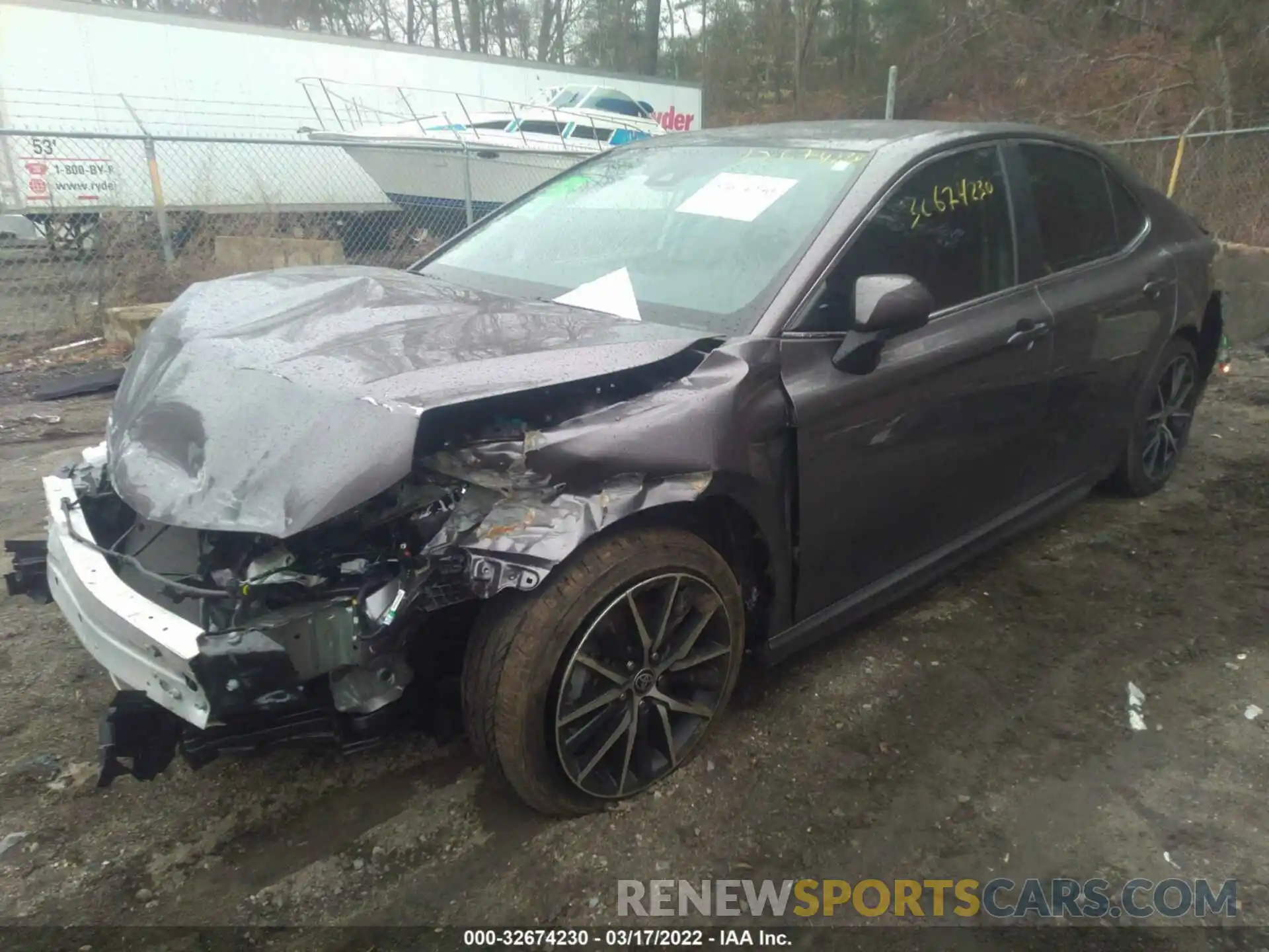 2 Photograph of a damaged car 4T1G11AK4MU446129 TOYOTA CAMRY 2021