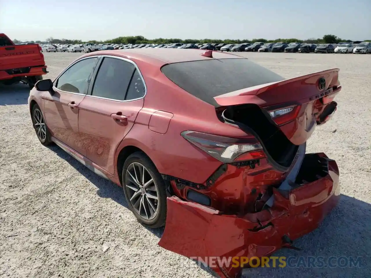 3 Photograph of a damaged car 4T1G11AK4MU448477 TOYOTA CAMRY 2021