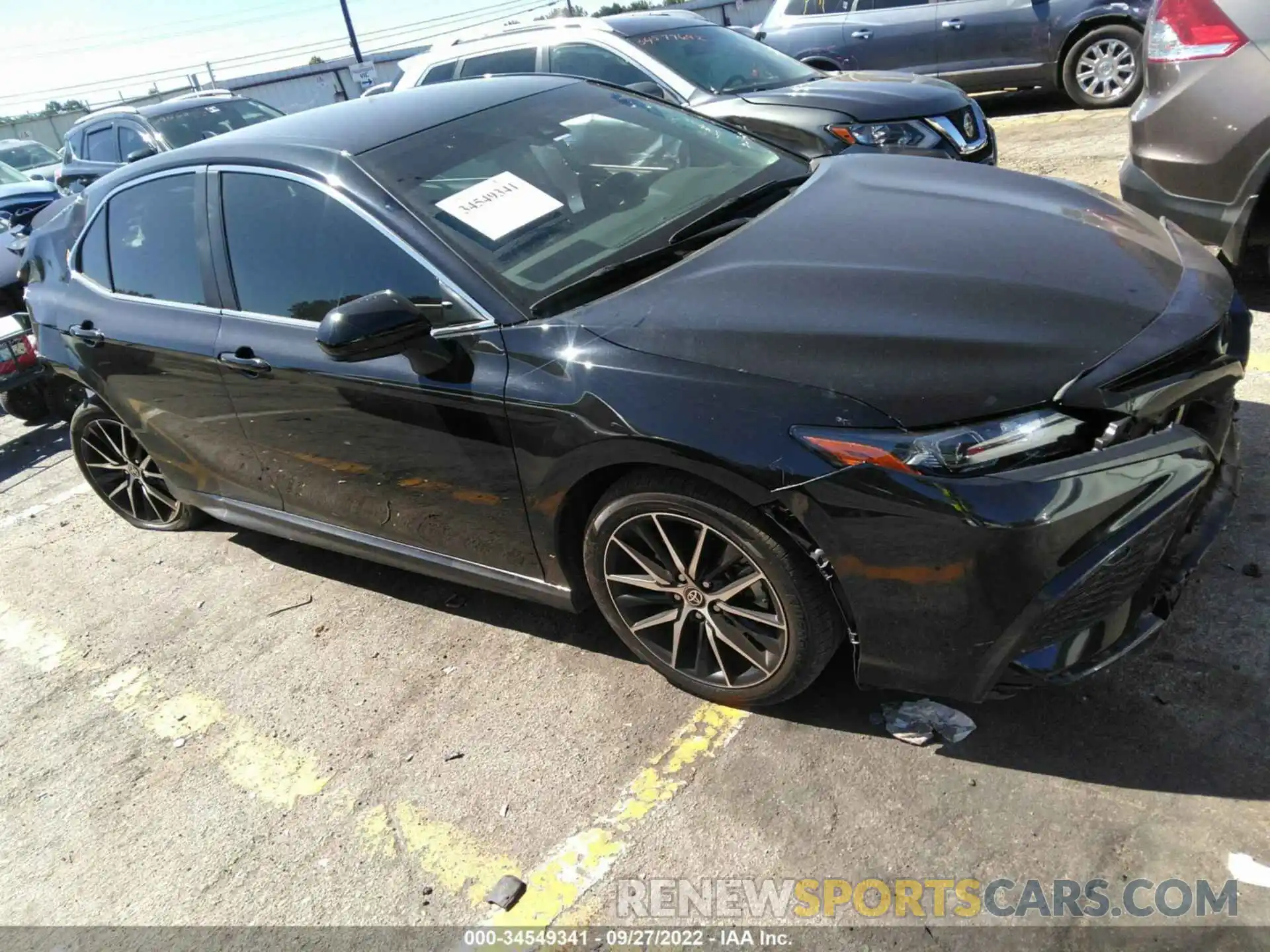 1 Photograph of a damaged car 4T1G11AK4MU455042 TOYOTA CAMRY 2021