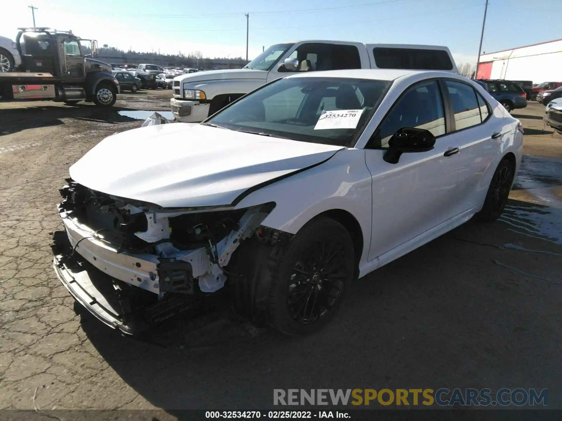 2 Photograph of a damaged car 4T1G11AK4MU458071 TOYOTA CAMRY 2021